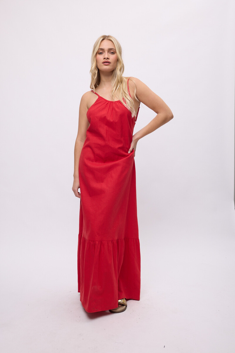 Vestido Croma Rojo
