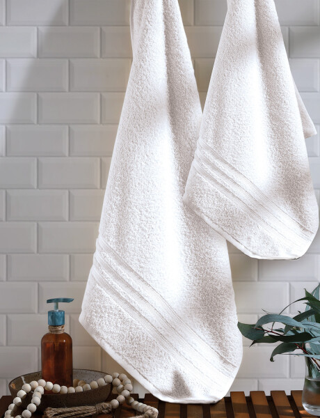 Juego de 4 toallas de baño Dohler Prisma 100% algodón diseño estampado —  Electroventas