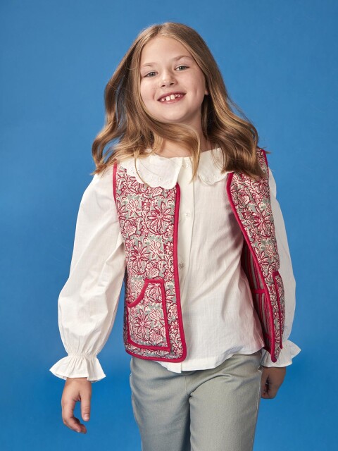 Chaleco Reversible Ac Verde Oscuro