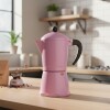 CAFETERA ROSA ITALINA 300ML Unica