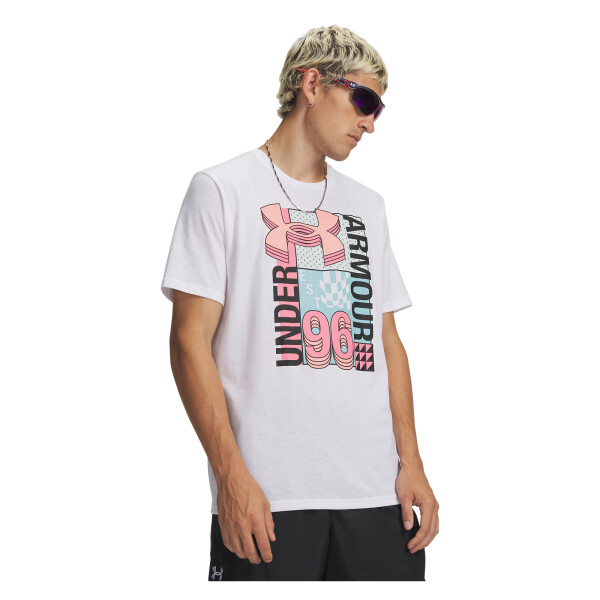 REMERA UNDER ARMOUR de Hombre - 6009244-100 Blanco