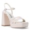 Sandalias de Mujer Miss Carol JAKAR de fiesta con taco Beige