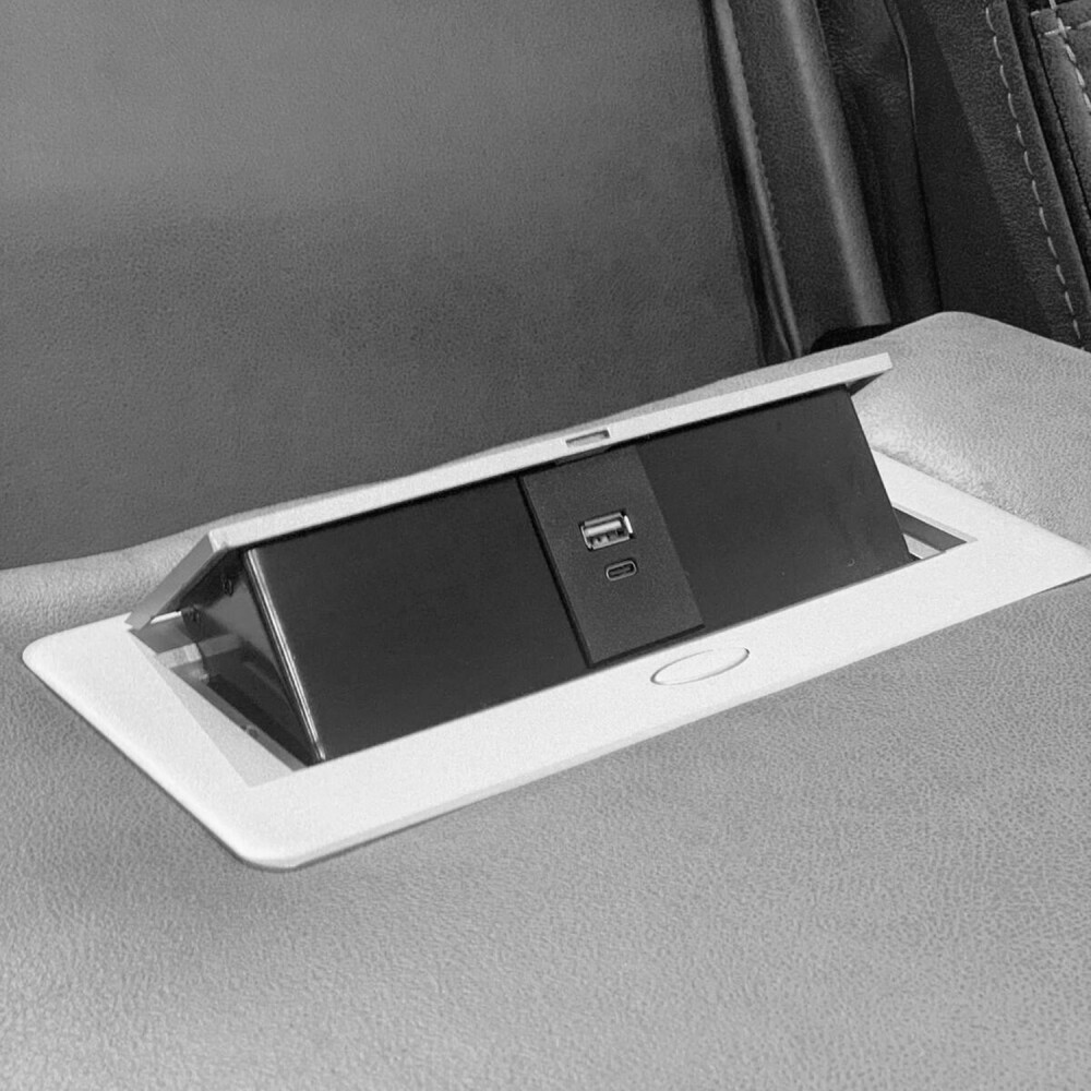 Sillón Recliner Apollo - 3 Cuerpos Marrón Gris