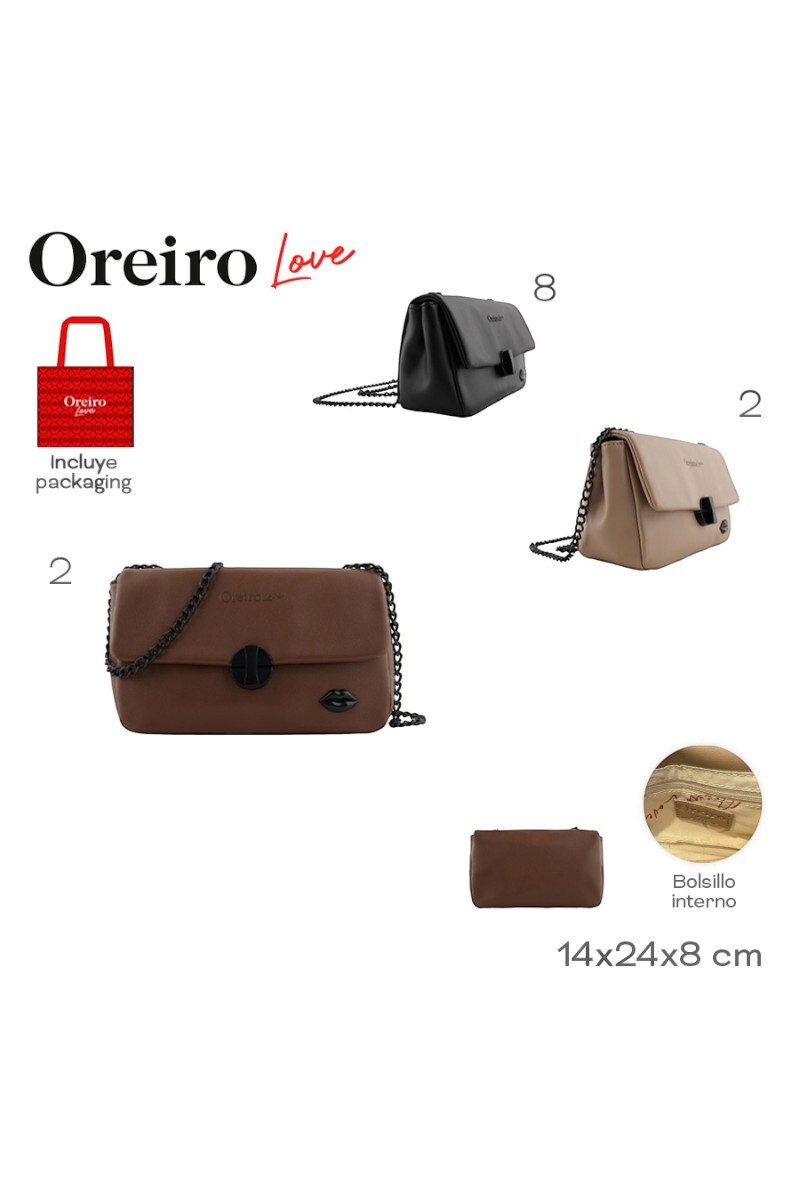 Cartera Las Oreiro Camel