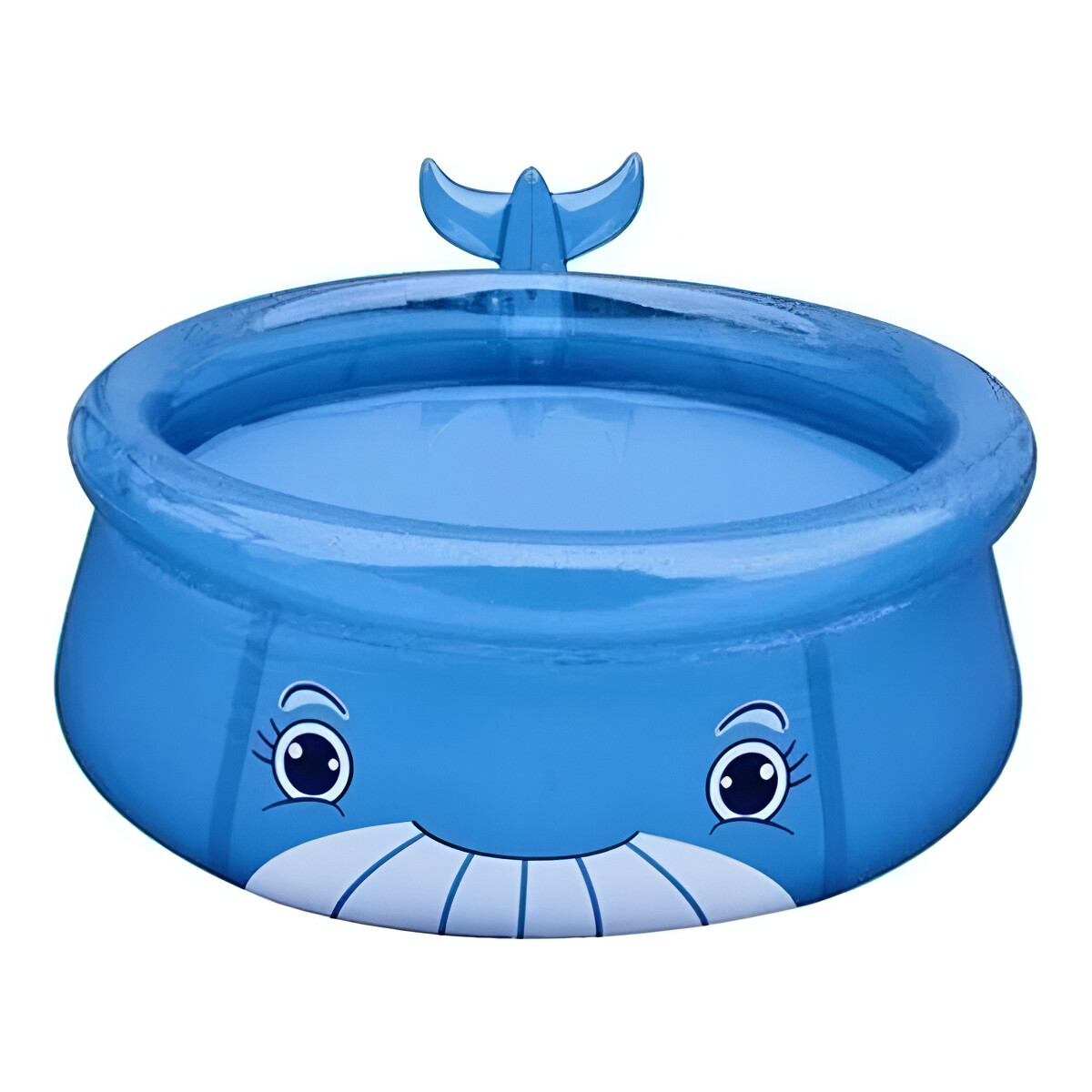 Piscina Para Niños Inflable Gomón Ballena Sunclub 1143lt Ltc Color Azul 175cm Diametro 