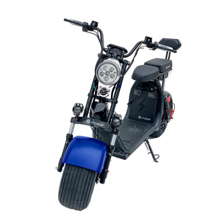 Moto Electrica Ripcolor FH02 Azul - Gran Rendimiento, Freno de Disco 001