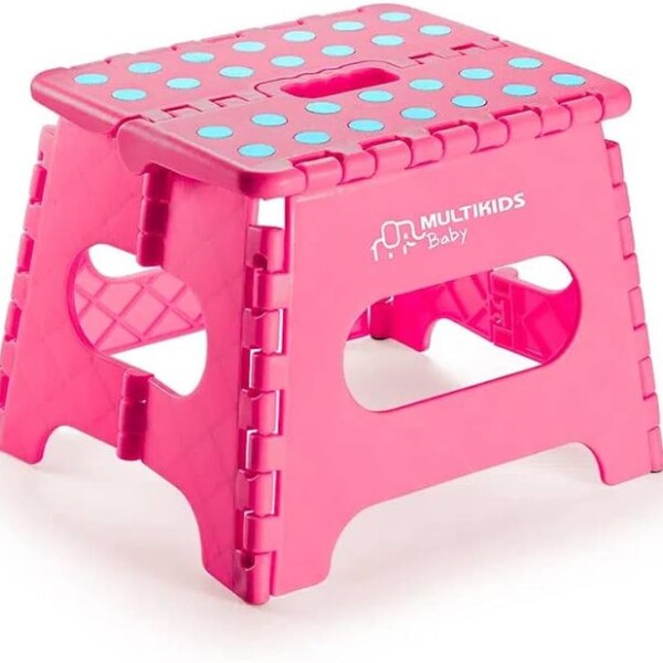 Banco plegable MULTIKIDS rosado