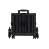 Carro Caja Plegable Ruedas Multiuso Hierro Carrito Escalera Variante Color Negro