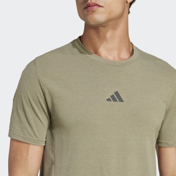 Remera Adidas Designed for Training Verde