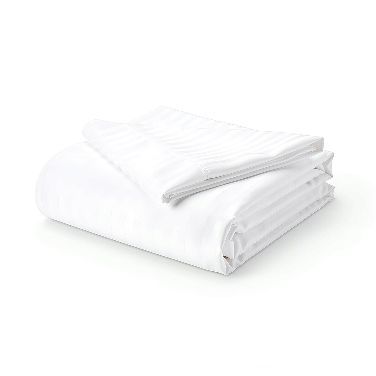 Sábana blanca 300 hilos Plaza y Media 