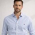 Camisa Point Celeste