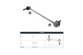 Bieleta Jac J5, Nissan Versa/March/Note 90-25 Der/Izq Bieleta Jac J5, Nissan Versa/March/Note 90-25 Der/Izq