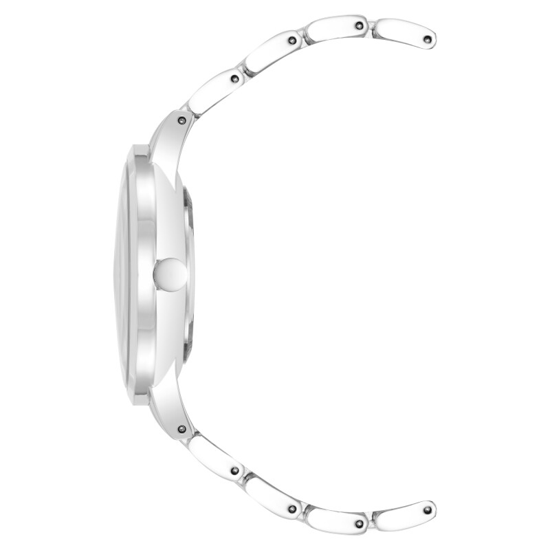 Analog Wristwatch Silver