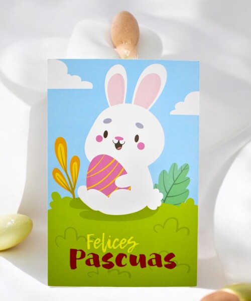 Tarjeta pascua 10x15. DISEÑO 3