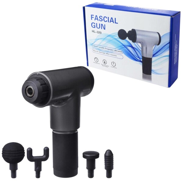 Masajeador Corporal Fascial Gun Hf-320 MASAJEADOR CORPORAL GUN H320 *****