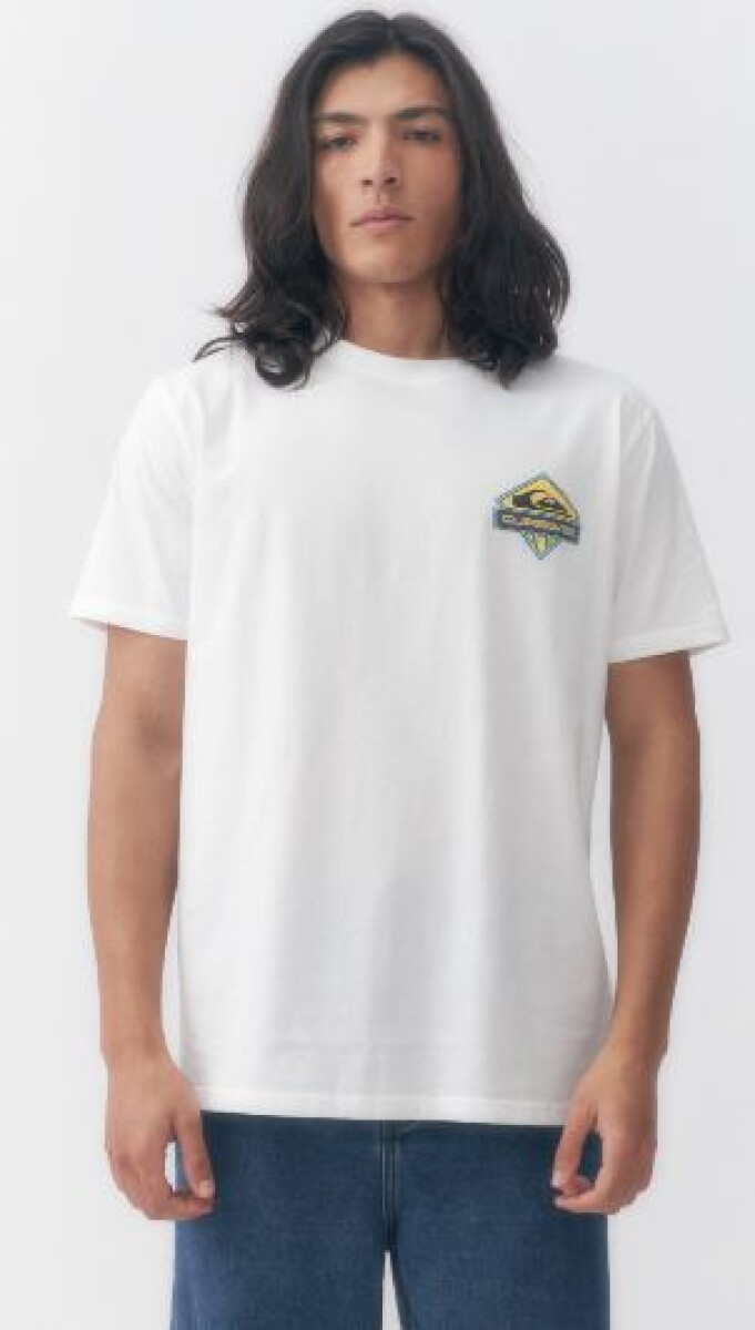 T-SHIRT QUIKSILVER 40612 - BLANCO 