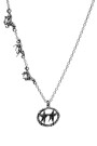 Horse Necklace Plata