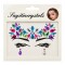 Sticker para Rostro Diamante Multicolor
