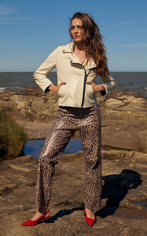 PANTALON WINDY ANIMAL PRINT