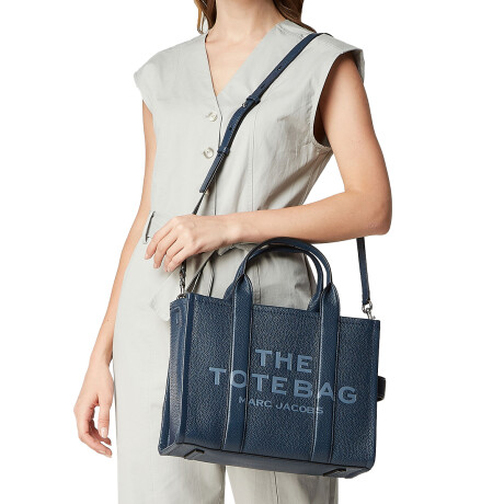 Marc Jacobs - Bolso de cuero, The Medium Tote Bag Azul