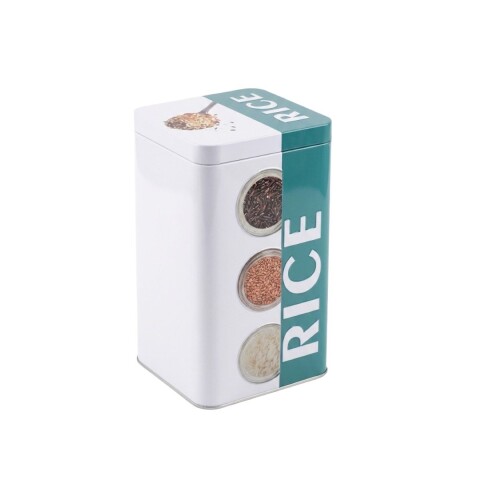 CAJA METAL RICE 10X10X15CM Unica