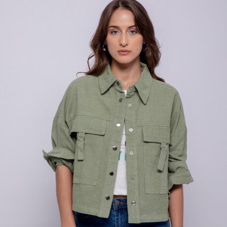 SOBRECAMISA LAINE Verde Militar