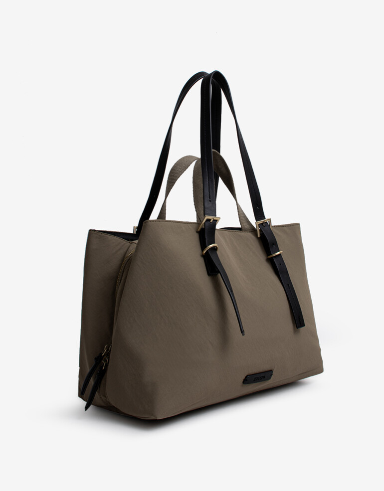 Shopper Back to Office Shopper Para Computadora - Verde Oliva