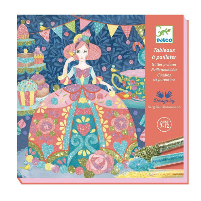 Kits de manualidades con purpurina Daydream Djeco Kits de manualidades con purpurina Daydream Djeco