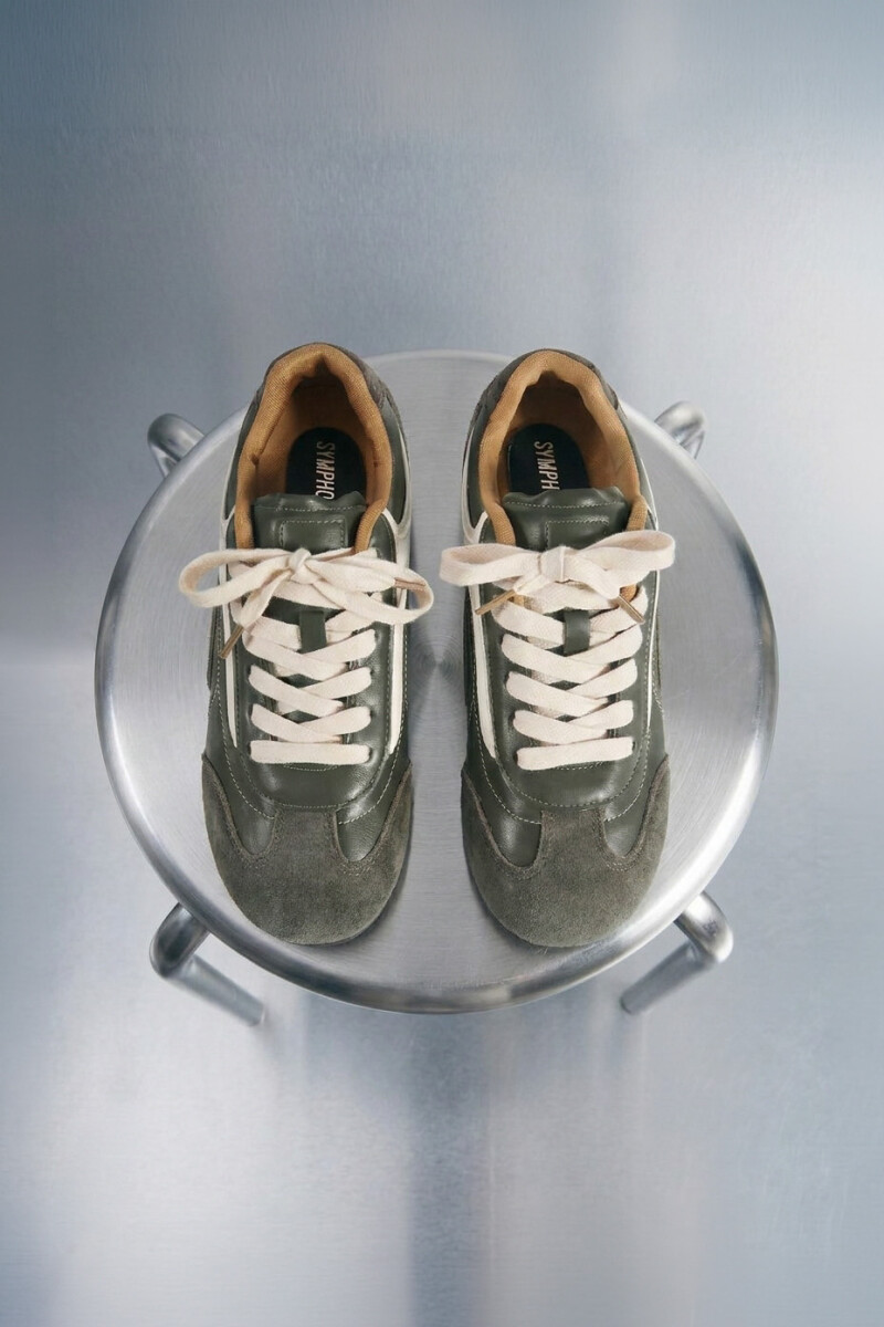 Zapatilla Monaco verde