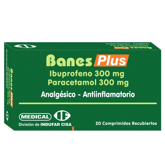 BANES PLUS CJ X 20 COMP. REC. única