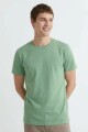 Remera cuello redondo ICONIC 150 VERDE OLIVA