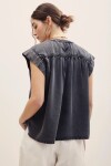CAMISA MELI TENCEL Negro