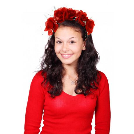 VINCHA CON FLOR 21907 VINCHA CON FLOR 21907