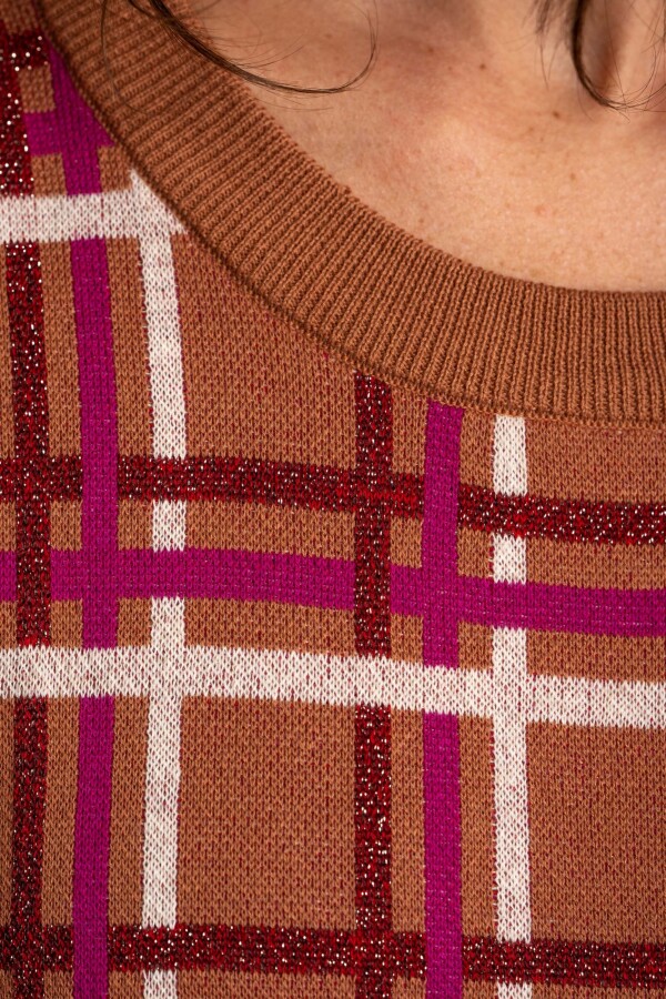 Sweater Intarsia Mocha