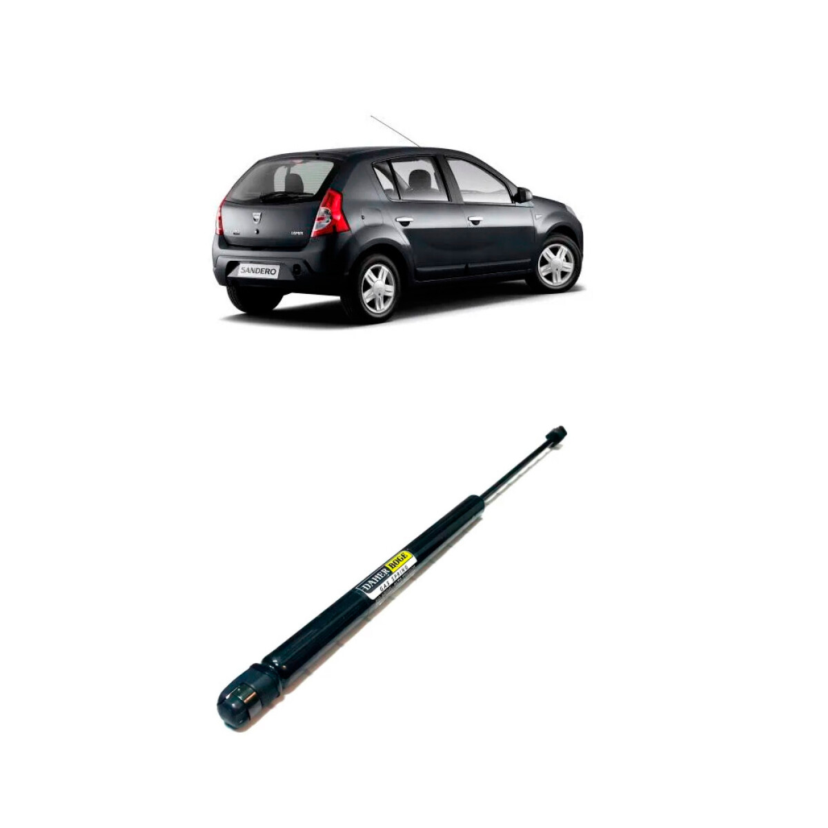 AMORTIGUADOR BAUL RENAULT PORTON SANDERO - 