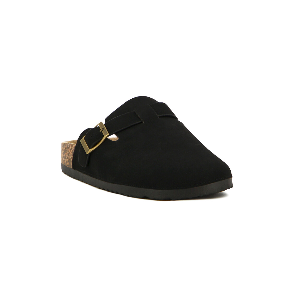 Darkness Zueco Casual Dama Suela Baja / Negro - Negro 