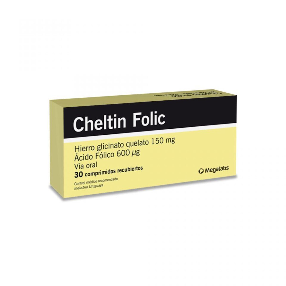 Cheltin Folic 30 Cápsulas 