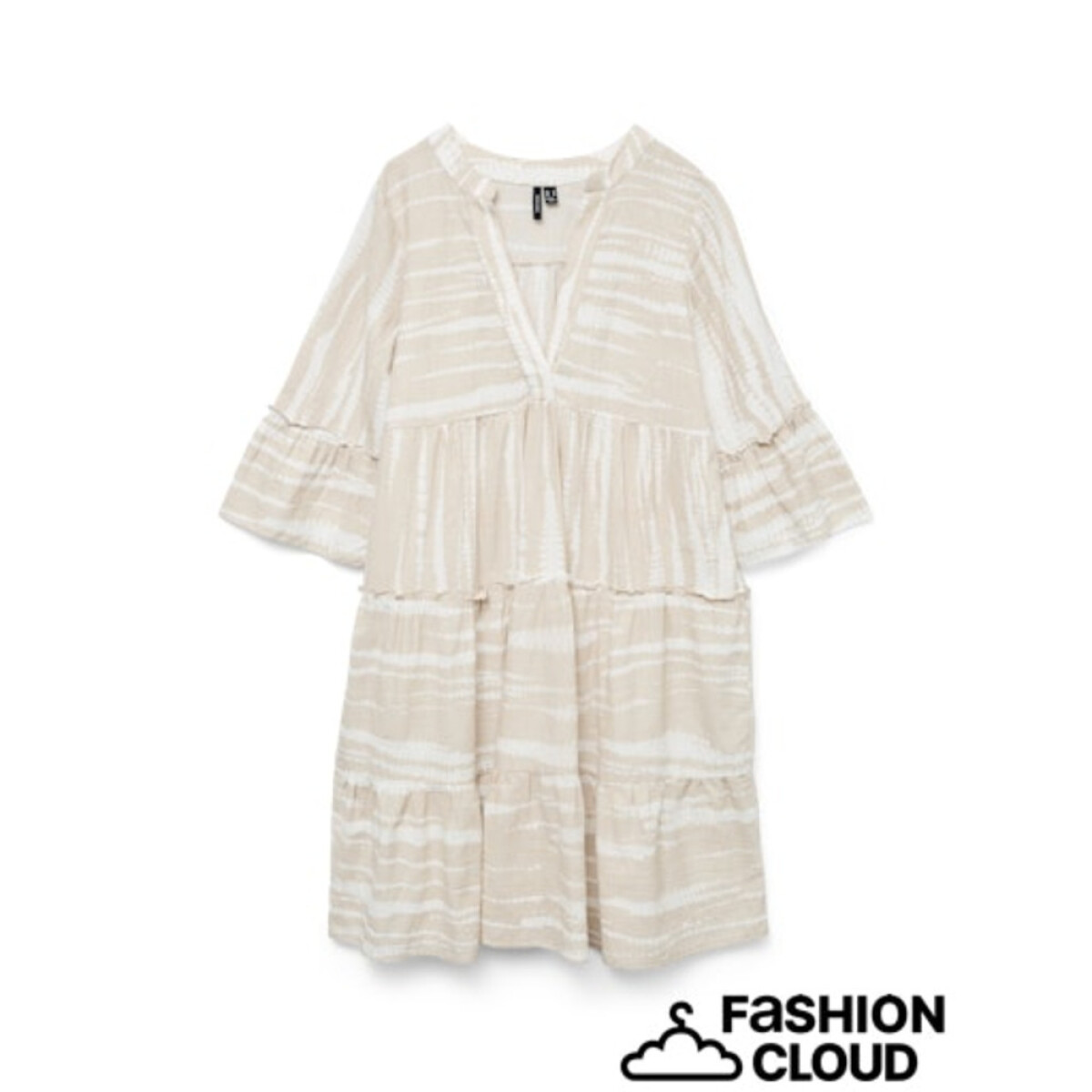 VMDICTHE 3/4 TUNIC WVN GA - Silver Lining 