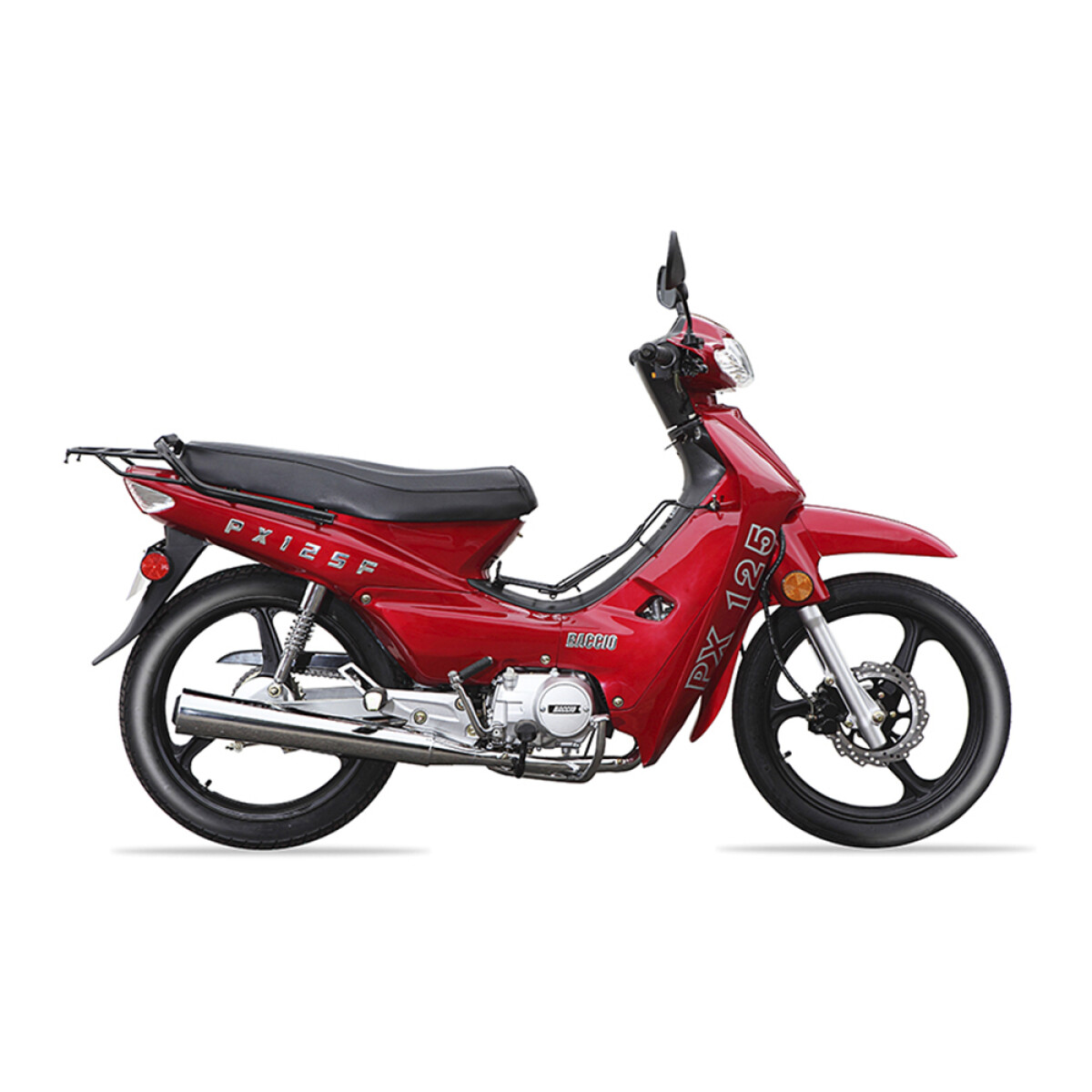 Moto Baccio PX125 Full - Rojo 