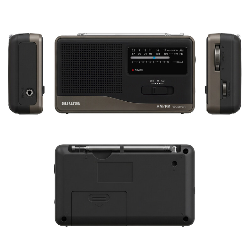 Radio Portátil Analógico de Bolsillo AIWA AM-FM AIWA | AWFML3 Radio Portátil Analógico de Bolsillo AIWA AM-FM AIWA | AWFML3