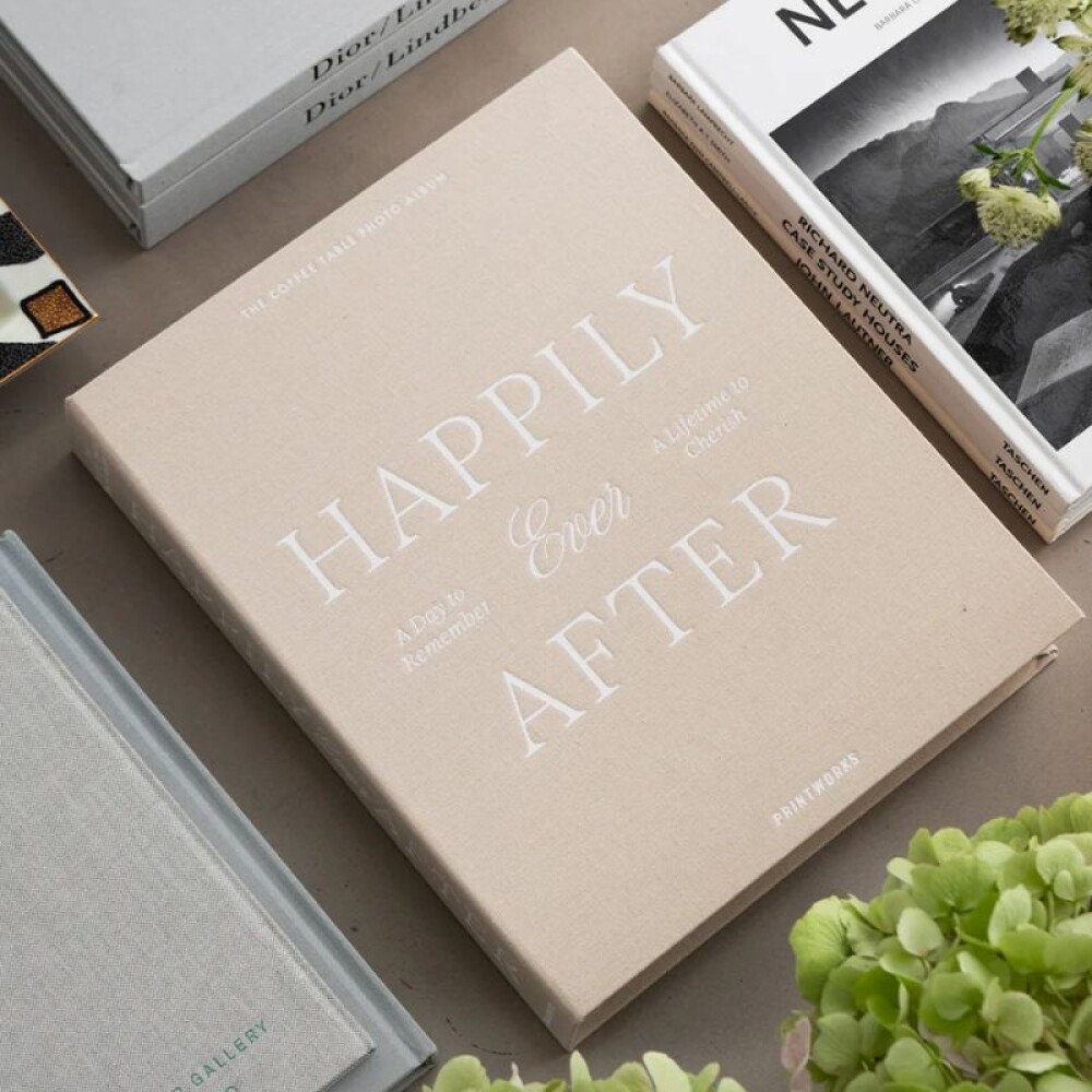 PRINTWORKS ALBUM DE BODAS HAPPILY EVER AFTER BEIGE PRINTWORKS ALBUM DE BODAS HAPPILY EVER AFTER BEIGE