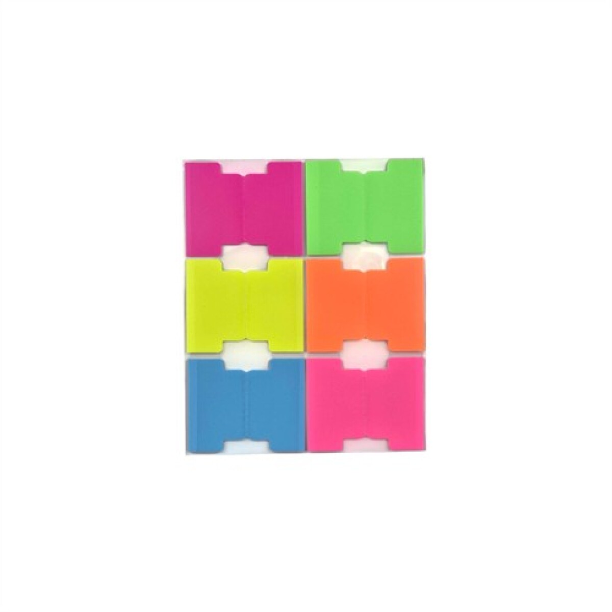 Notas adhesivas neon - Multicolor 