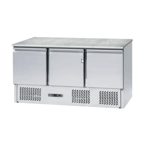 Mesa Trabajo Refrigerada 3 Puertas 1.3 m. Perpetua Mesa Trabajo Refrigerada 3 Puertas 1.3 m. Perpetua