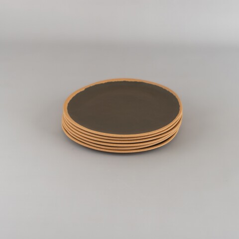 Plato Llano 22,5 cm Brown Plato Llano 22,5 cm Brown