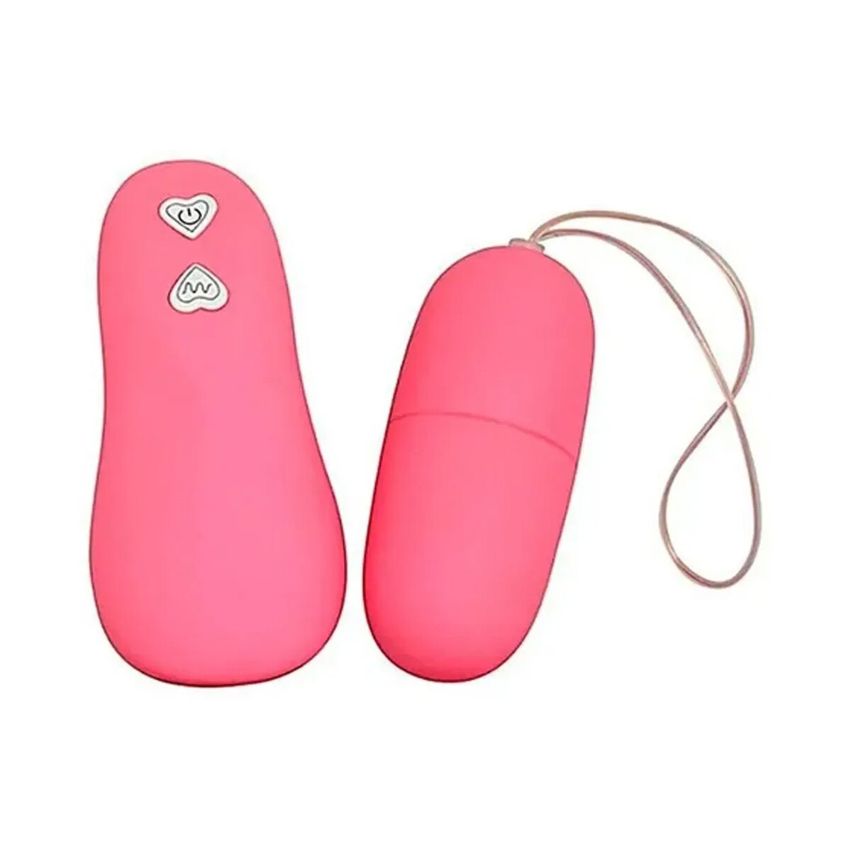 Huevo Vibrador Con Control Remoto - Rosa 