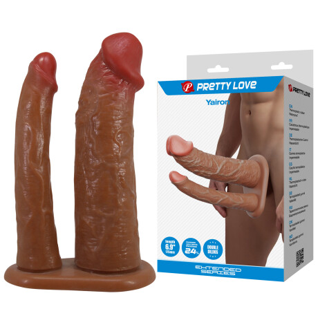 Extensión Doble Dildo Yairon Pretty Love Extensión Doble Dildo Yairon Pretty Love