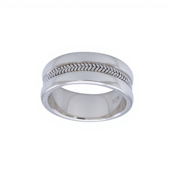 Alianza Labrada-Plata 925-Sin piedra-AN3630 sinpiedra