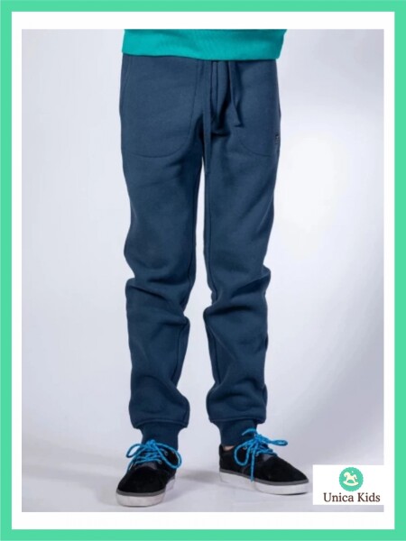 BABUCHA RUSTY JOGGER AZUL