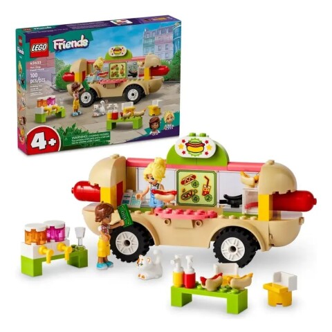Lego Friends Camion De Hot Dogs Leo Y Kaya Lego Friends Camion De Hot Dogs Leo Y Kaya