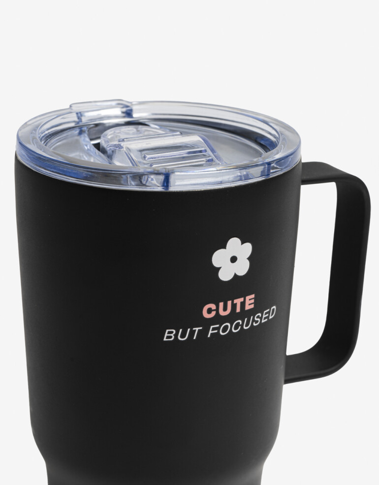 Artículos cocina Vasos y Botellas Vaso Café Con Asa Estampado - Combinacion Tricolor